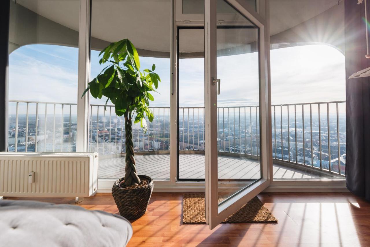 Great City View I 26 Floor I Netflix And Boxspringbed Augsburg Dış mekan fotoğraf